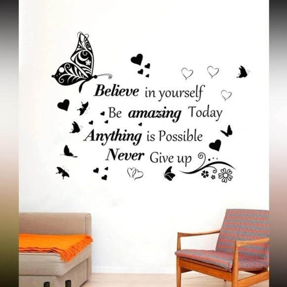 Believe in Yourself Graphic Wall Sticker - Picture 6 of 7